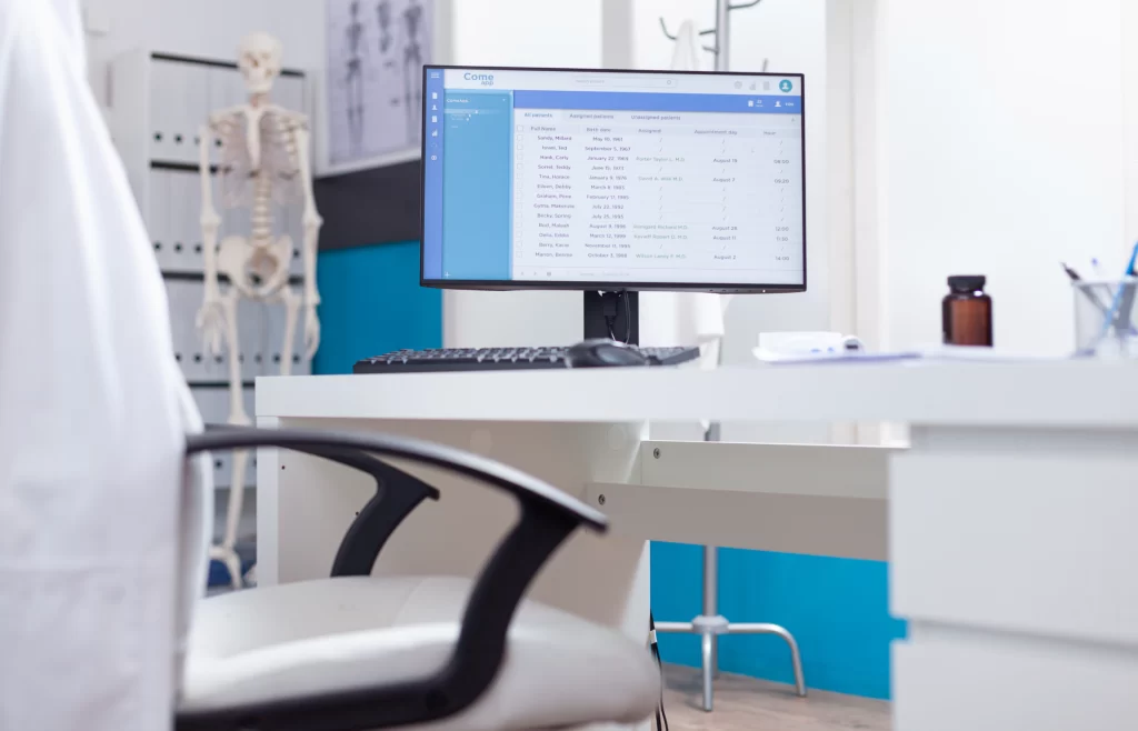 Implementing an EHR system in medical settings