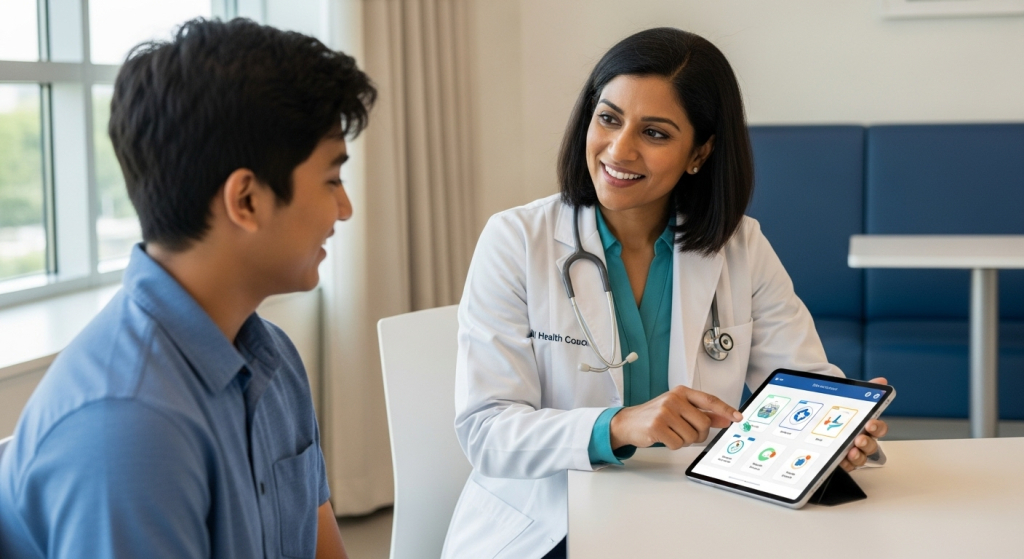 How the Best AI Health Coach for Diabetes is Tackling Mental Health and Burnout 2 The leading AI platforms are embedding clinically validated therapeutic techniques directly into the user experience