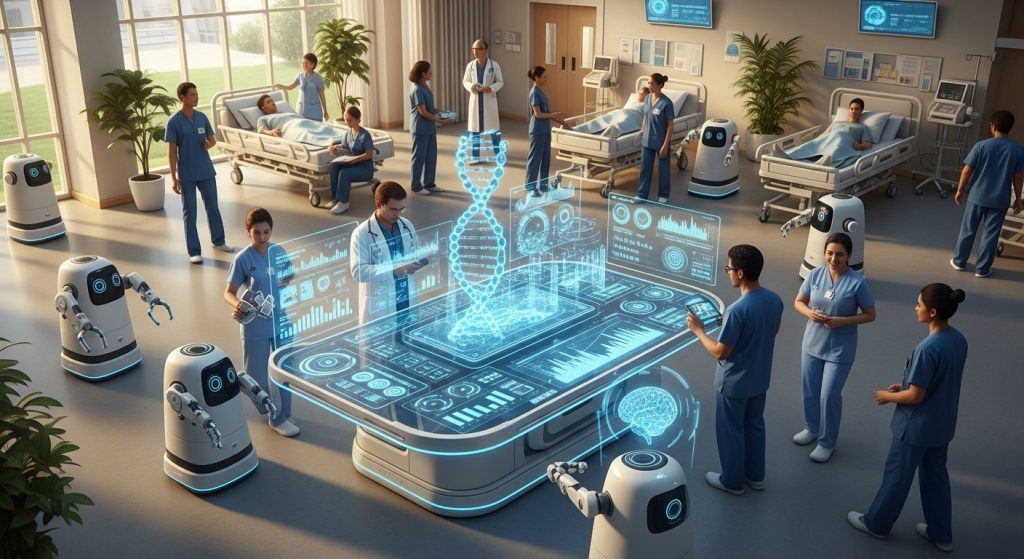 Health in 2030: The 'Intelligent Health System' with Interoperable Data and Autonomous Agents 2 The vision for health in 2030 is to build a new foundation, where data flows seamlessly, empowering every stakeholder
