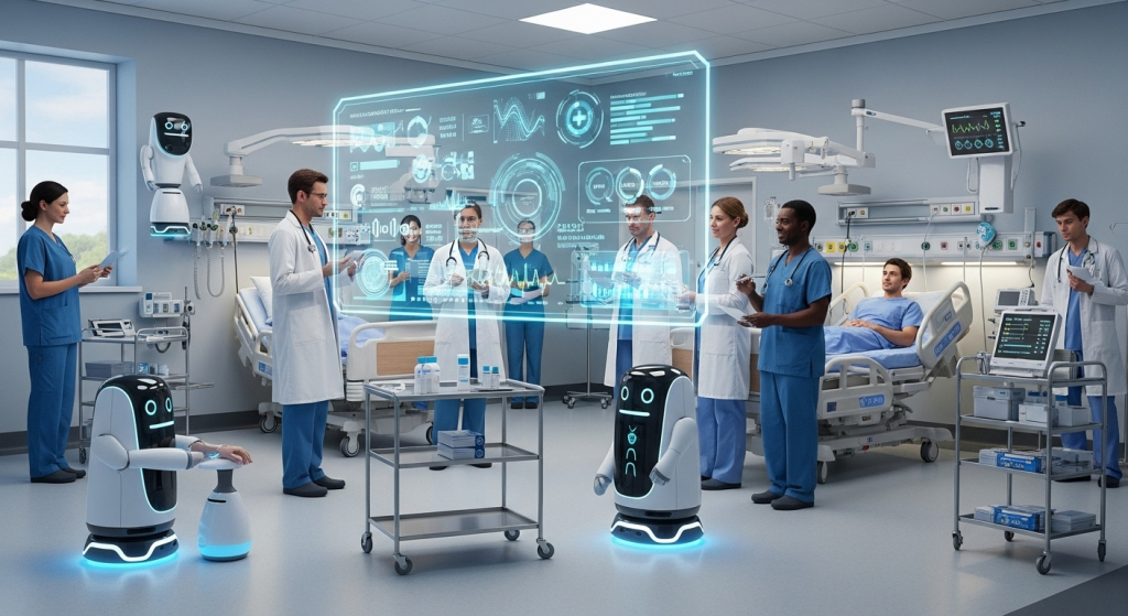 Health in 2030: The 'Intelligent Health System' with Interoperable Data and Autonomous Agents 3 A Day in the Life: Experiencing Health in 2030