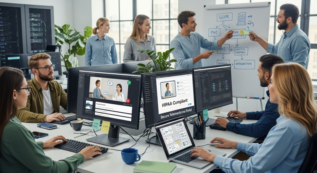 How to Develop HIPAA Compliant Software for Telemedicine Practices – The Essential 2025 Checklist 3 How We Build HIPAA-Compliant Telemedicine Software at SPsoft